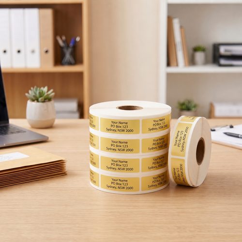 Address Labels on a Roll 1